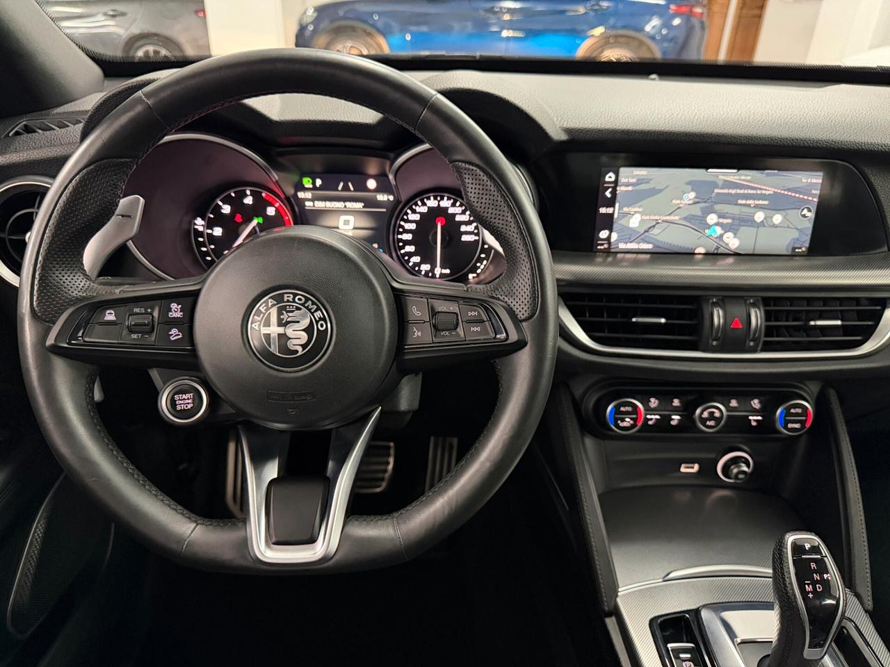 Alfa Romeo Stelvio 2.2 TD 210 CV VELOCE AT8 Q4 DISTRIBUZIONE ESEGUITA PERFETTA UNICO PROPRIETARIO TAGLIANDATA