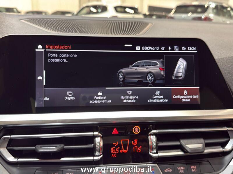 BMW Serie 3 G21 2019 Touring Diese 316d Touring mhev 48V Sport auto