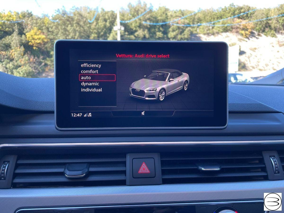 AUDI - A5 Cabrio - 2.0 TDI 190CV S tronic Sport