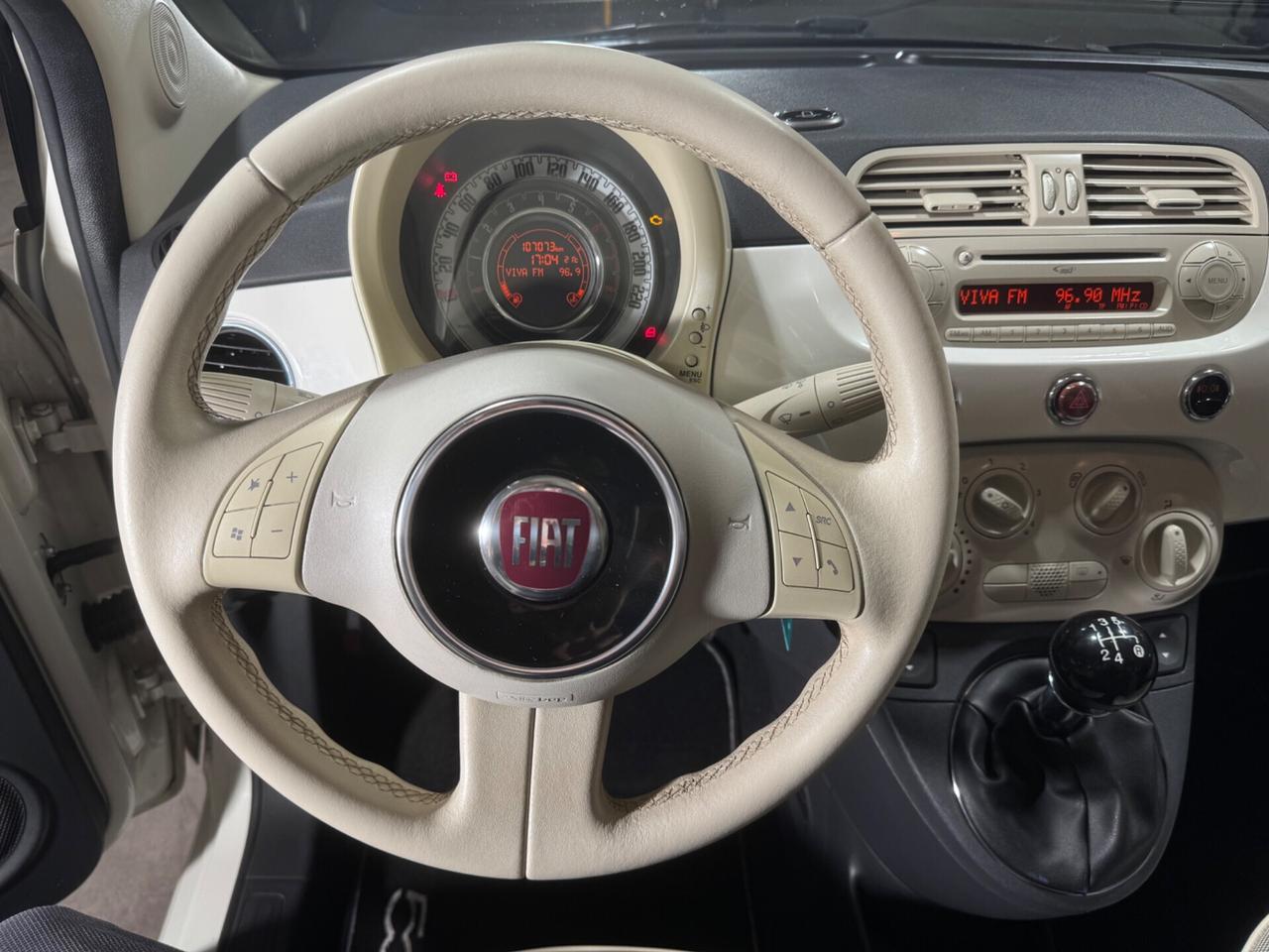 FIAT 500 1.2 69CV TETTO PANORAMICO UNIPROPRIETARIO