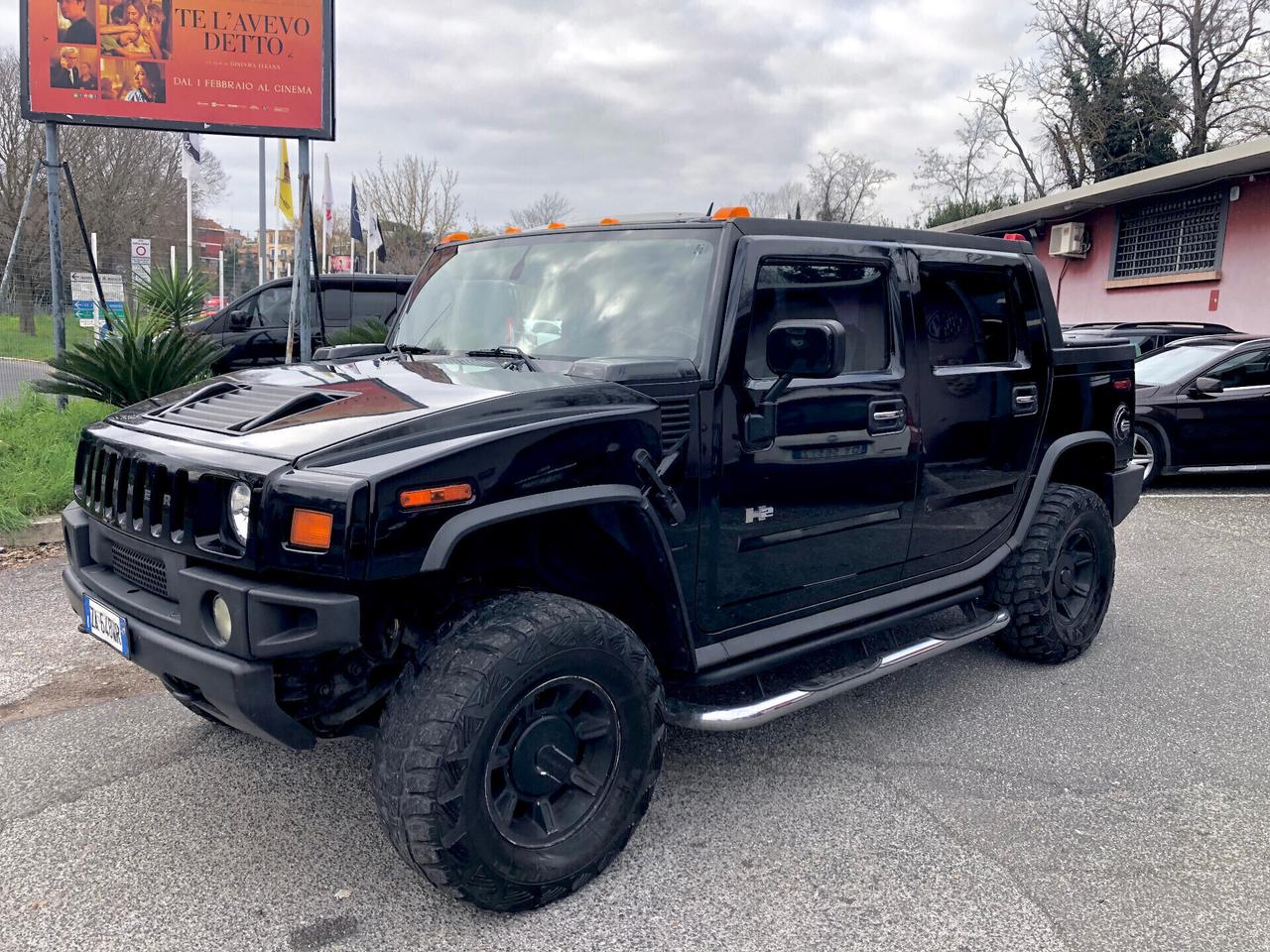 Hummer H2 6.0 V8 SUT Platinum PICK UP autocarro! K9 Bose GPL DA 45X3 Permute Garantita Euro4