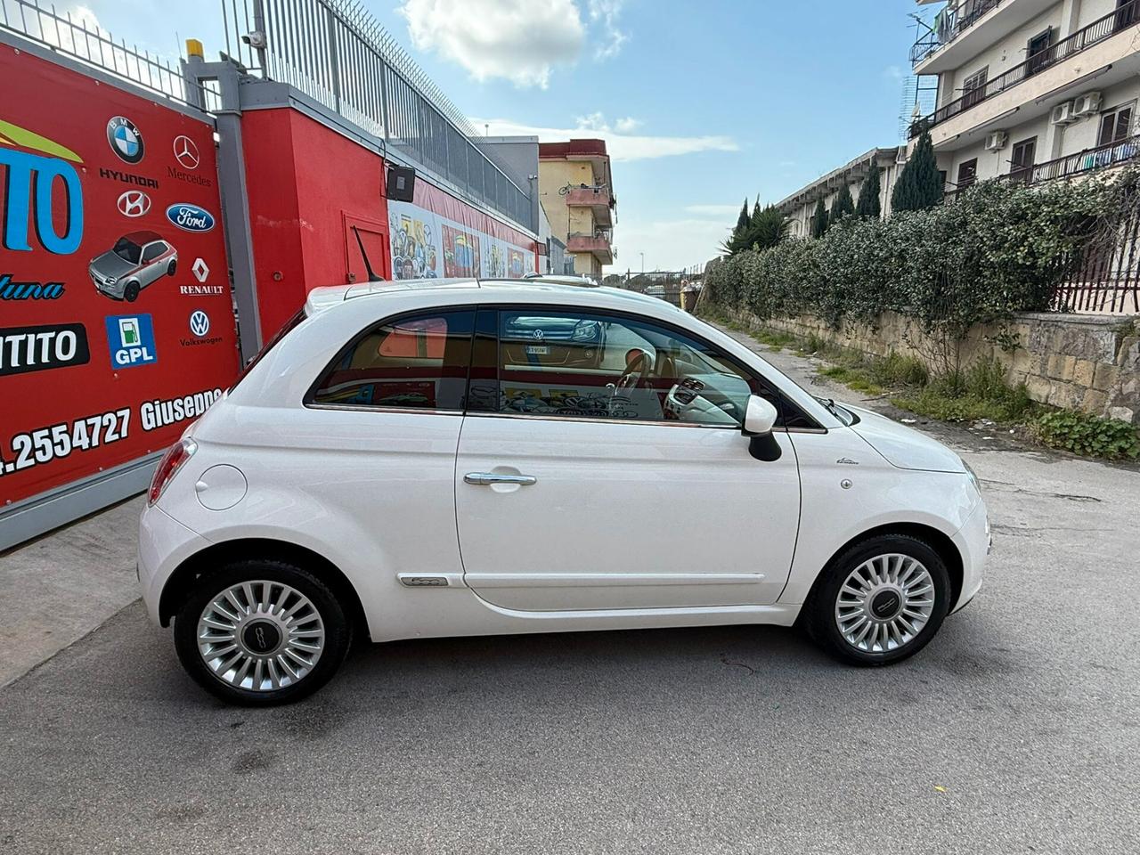 Fiat 500 1.2 69cv GPL Lounge - 2013
