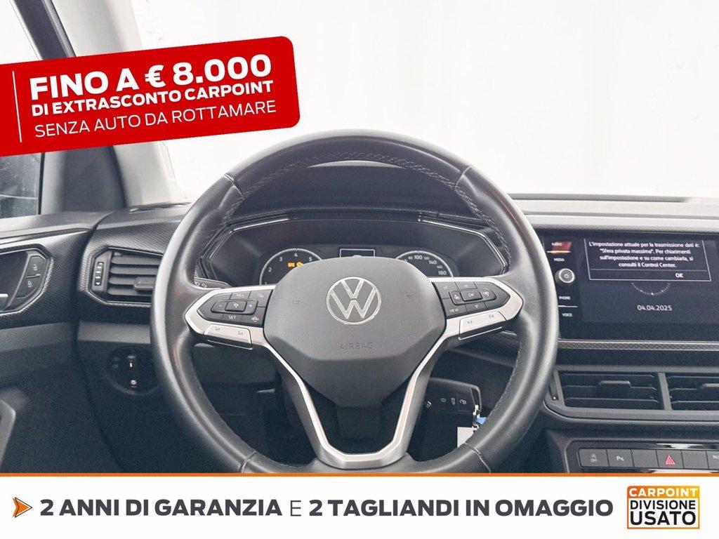 VOLKSWAGEN T-cross 1.0 tsi style 95cv del 2022
