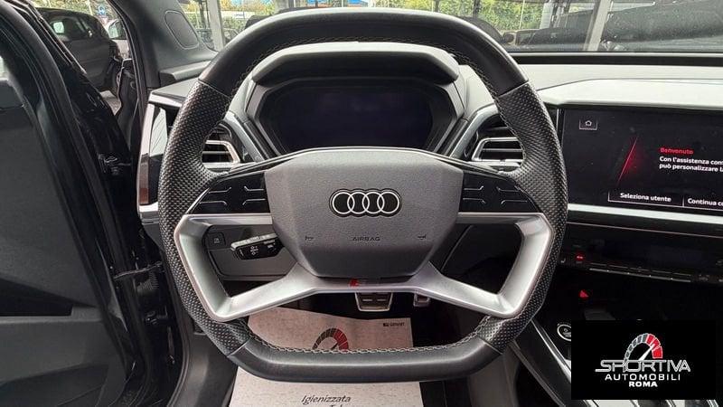 Audi Q4 e-tron ANTICIPO 10000 EURO RATA MENSILE 594 EURO Q4 SPB 50 e-tron quattro S line edition