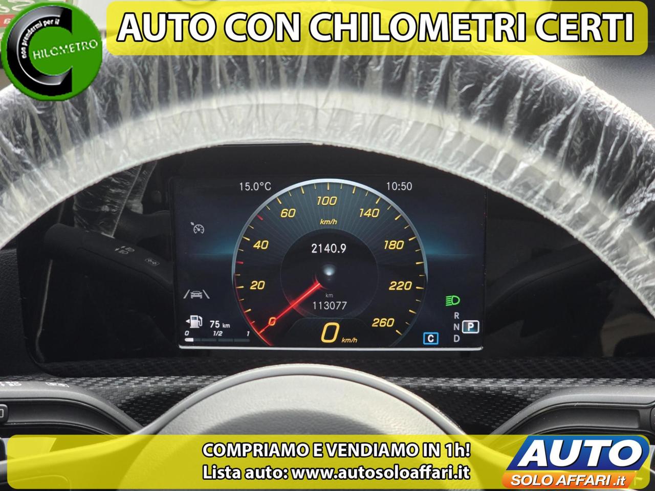 Mercedes Classe A A 180D AUTO BLACK PACK NEOPATENTATI