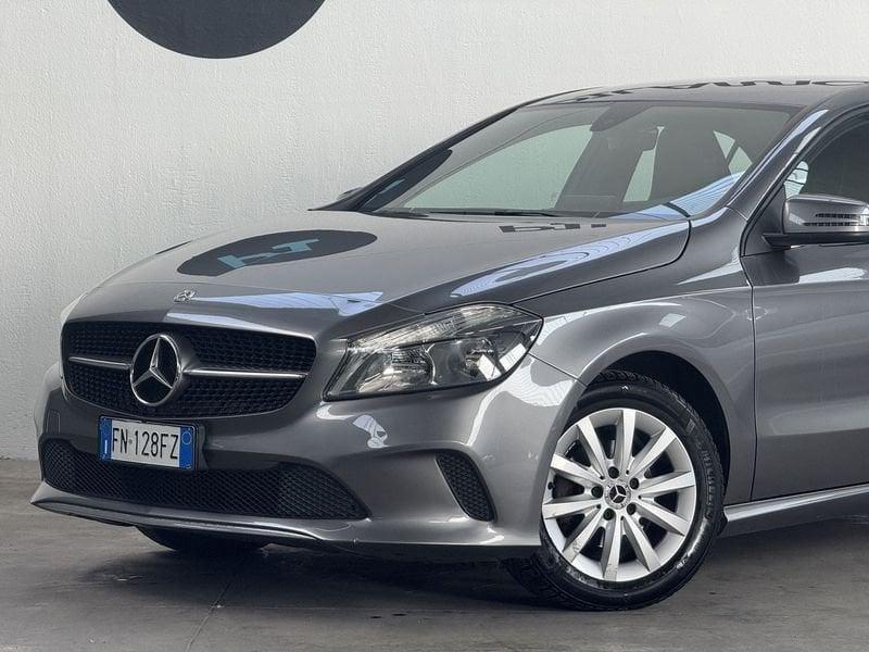 Mercedes-Benz Classe A A 160 d Sport AUTOMATICA NEOPATENTATI CRONOLOGIA TAGLIANDI