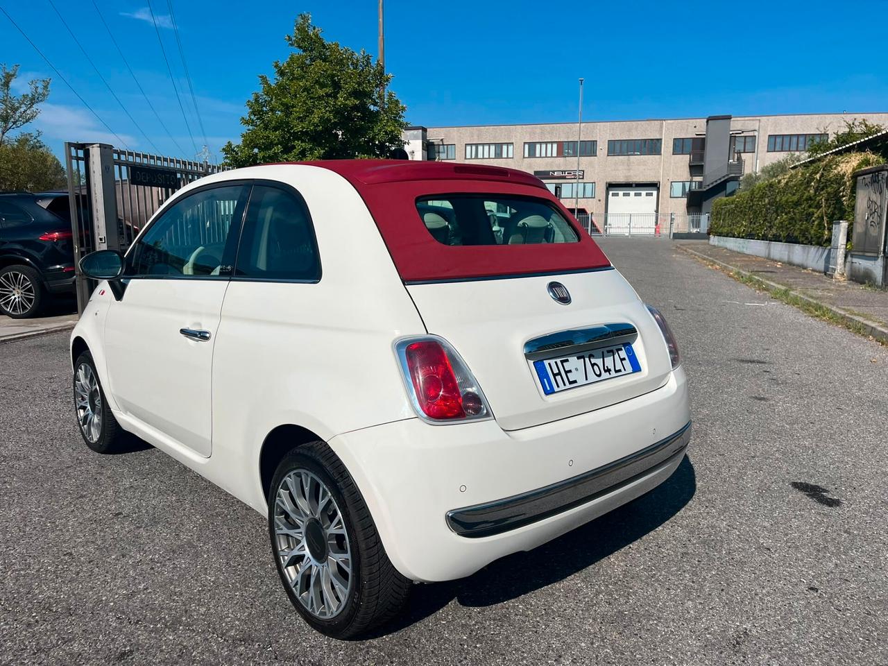 Fiat 500 1.2 benz cabrio solo 59.000 km