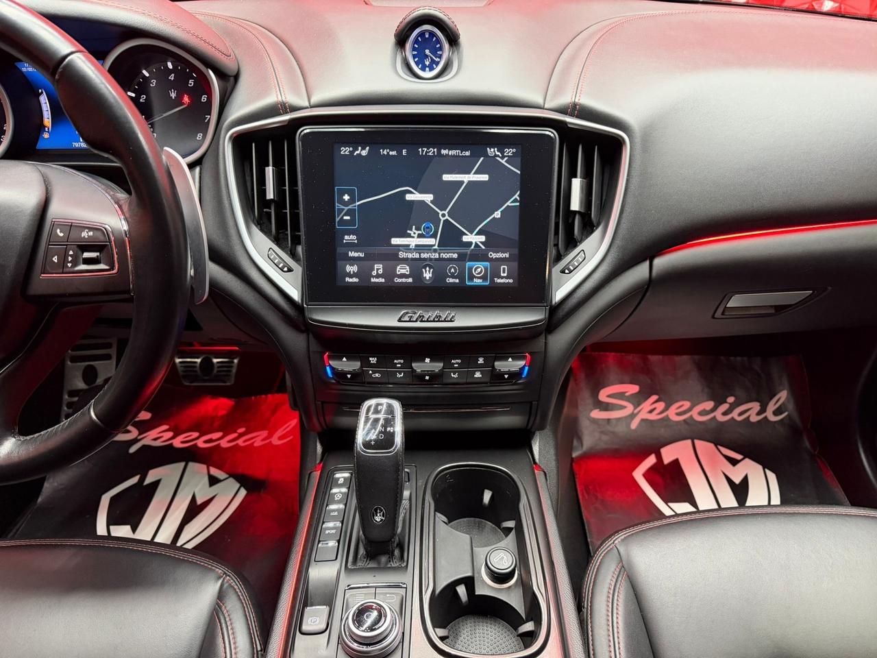 Maserati Ghibli V6 Granlusso 349Cv UNICO PROPRIETARIO