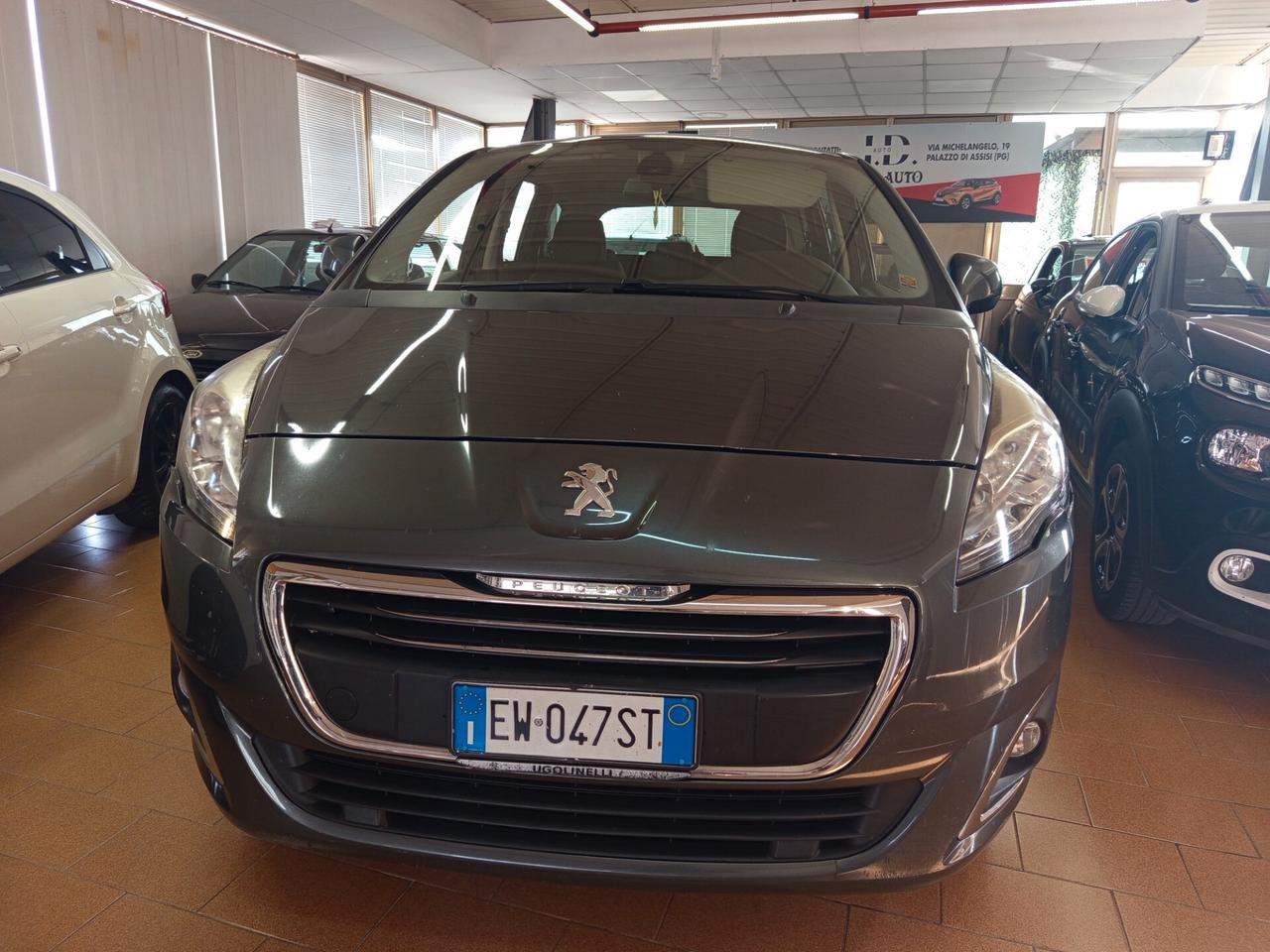 Peugeot 5008 1.6 diesel, 7 posti, 163 Mila chilometri