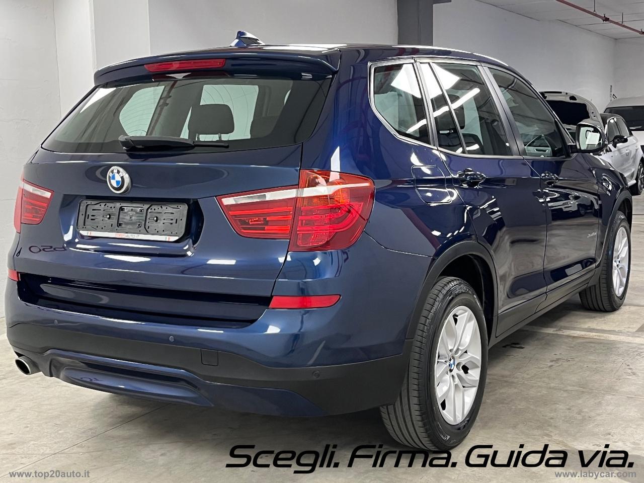 BMW X3 XDrive 20D | MANUALE