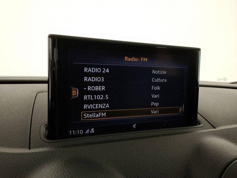 Audi A3 Sportback 35 2.0 tdi 150cv s-tronic 7m