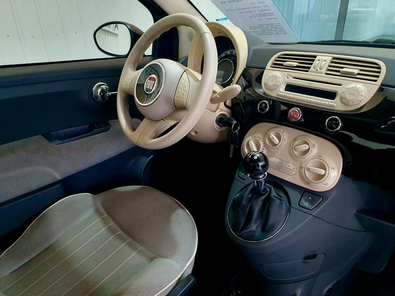 Fiat 500 1.2 BENZ/GPL - 2013- KM. 126000