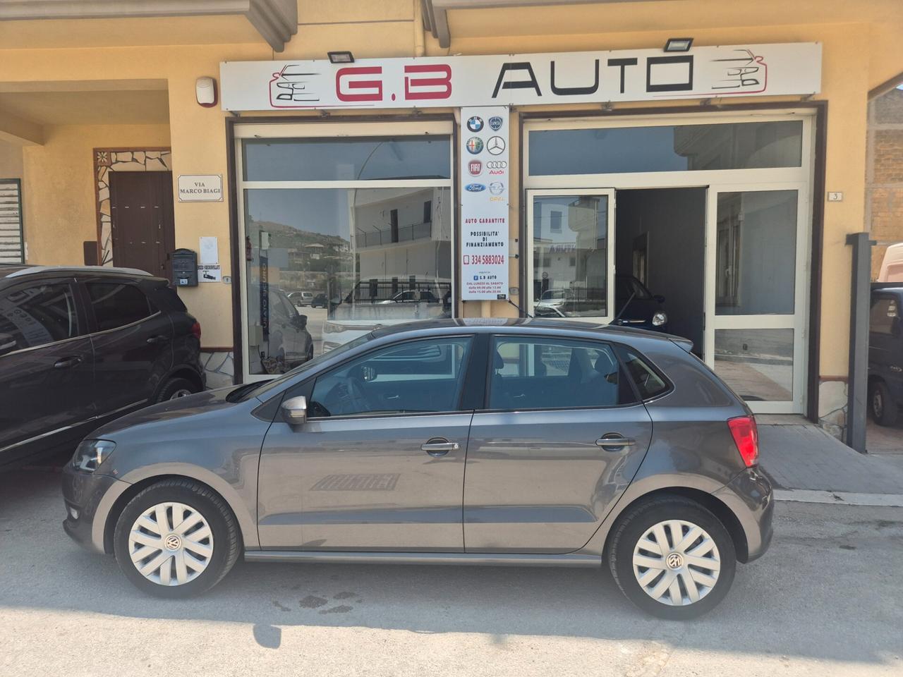 VW POLO 1.2 BENZINA 70 CV KM CERTIFICATI