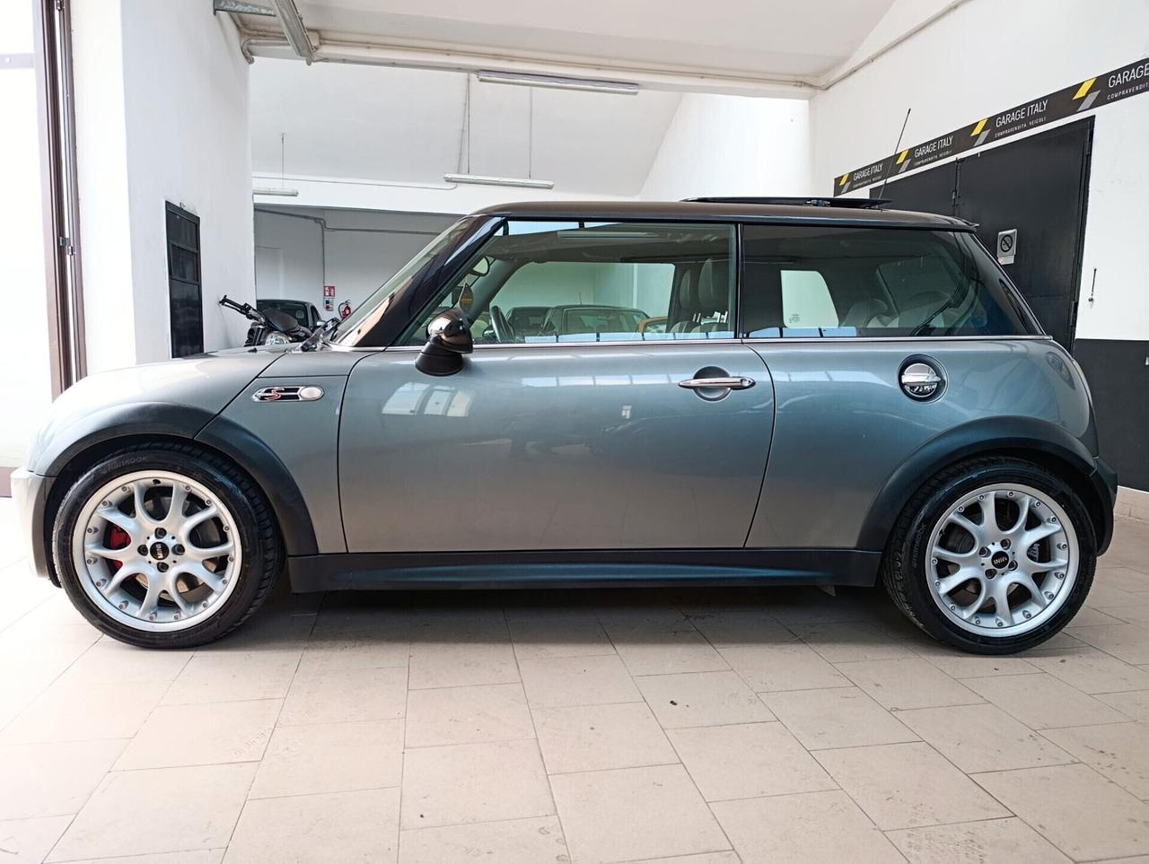 MINI COOPER S 1.6 R 53 JCW TETTO+RECARO PELLE+CERTIFICATO JCW--FULL OPTIONAL