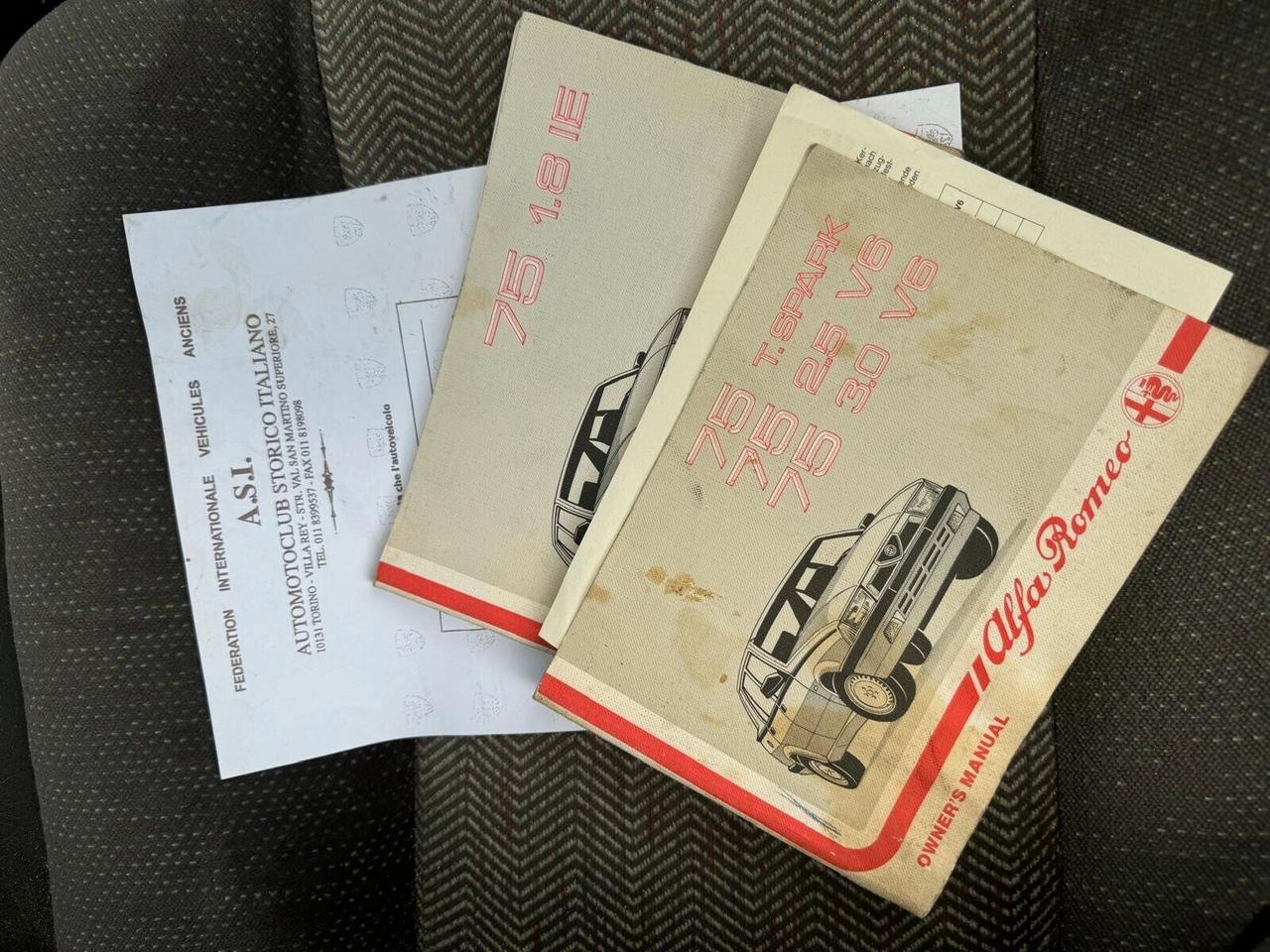 Alfa Romeo 75 1.8i turbo America