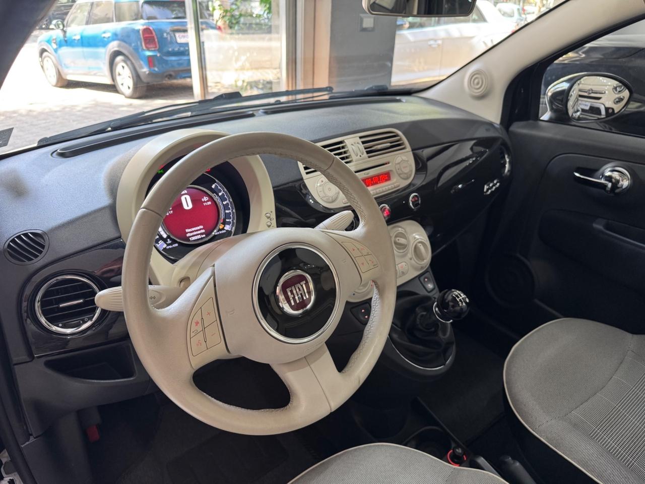 Fiat 500 1.2 benzina Lounge 69cv My14