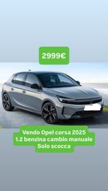 Opel Corsa 1.2 100 CV Edition 2025 incidentata sinistrata