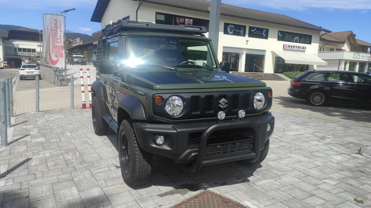 SUZUKI JIMNY 4X4 RIDOTTE 4 POSTI AUTOVETTURA GANCIO