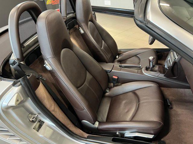 PORSCHE Boxster 3.4 S 295CV MANUALE ! ARGENTO GT-INTERNO COCOA !