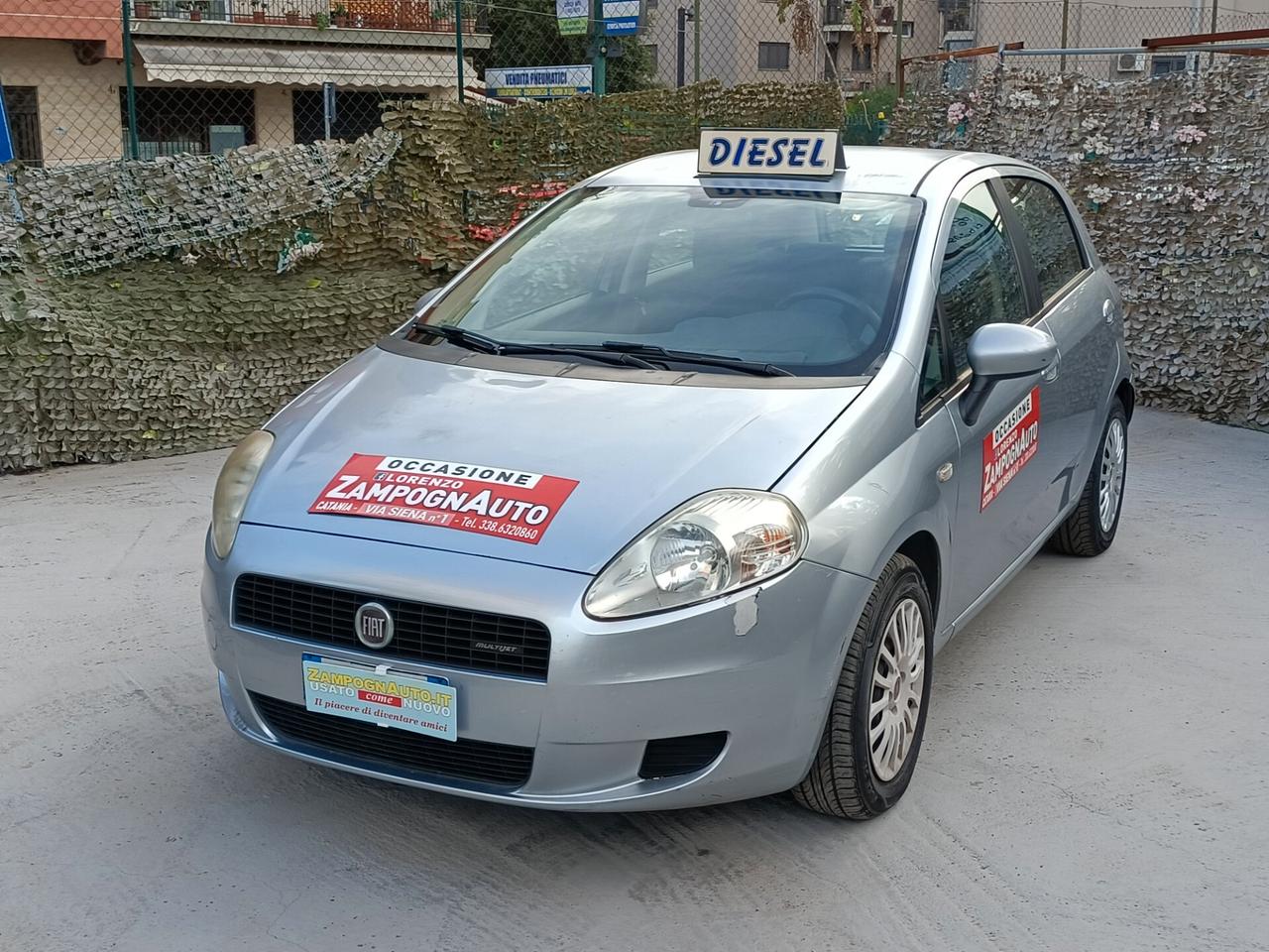 Fiat Grande Punto 1.3 MJT 75CV X NEOPATENTATO ZAMPOGNAUTO CT