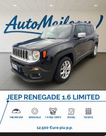 Jeep Renegade 1.6 Mjt 120 CV Limited