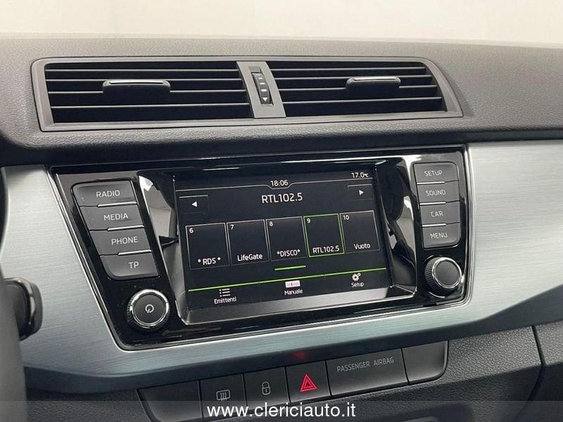 Skoda Fabia 1.0 MPI 75 CV Twin Color Design Edition Argento