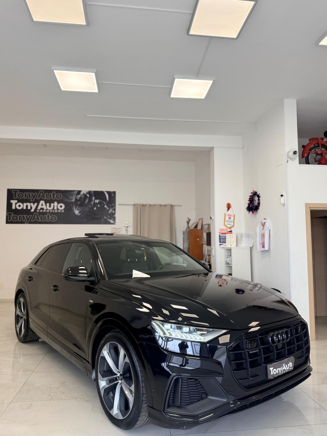 Audi Q8 50 TDI mhev (diesel/elettrica)286 CV quattro tiptronic Sport S-LINE,TETTO APRIBILE.LUCI SOFFUSE,