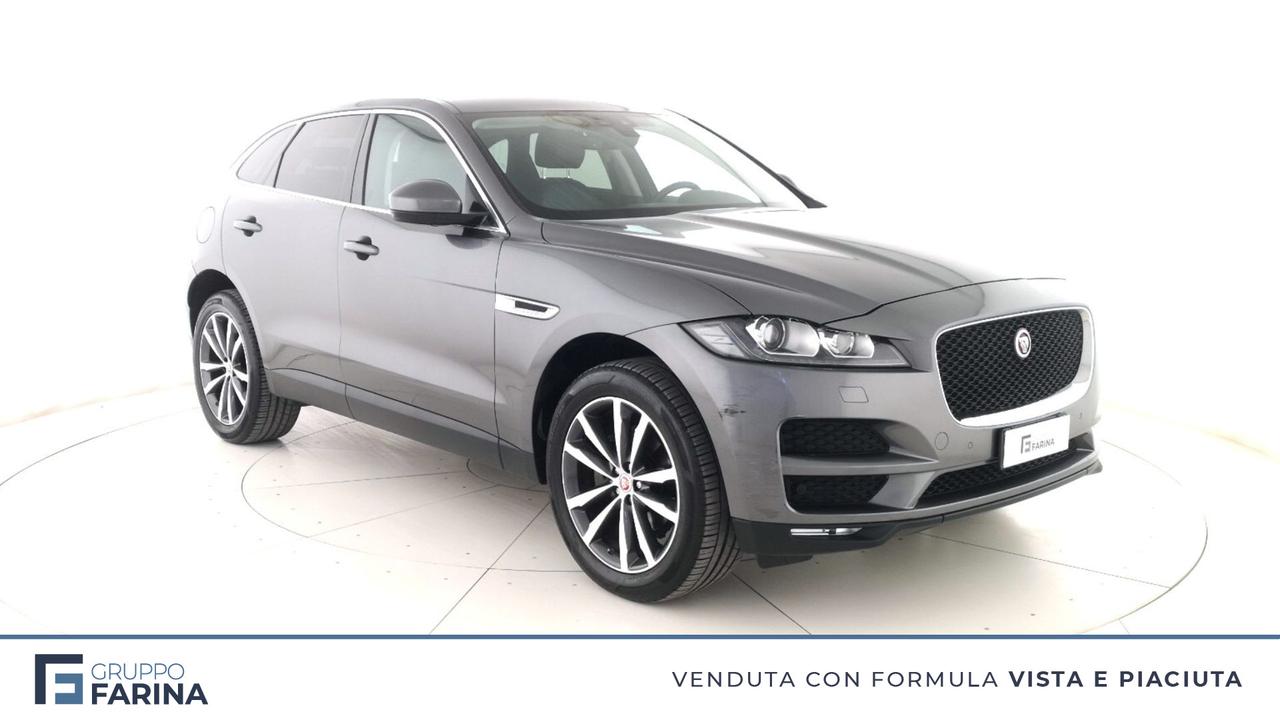 JAGUAR F-Pace 2015 - F-Pace 2.0d i4 Prestige awd 180cv auto my19