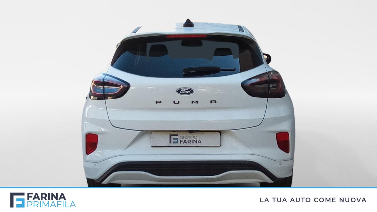 FORD Puma ST-Line X 1.0 EcoBoost Hybrid 125CVTrasmissione manuale a 6 rapporti Trazione anteriore