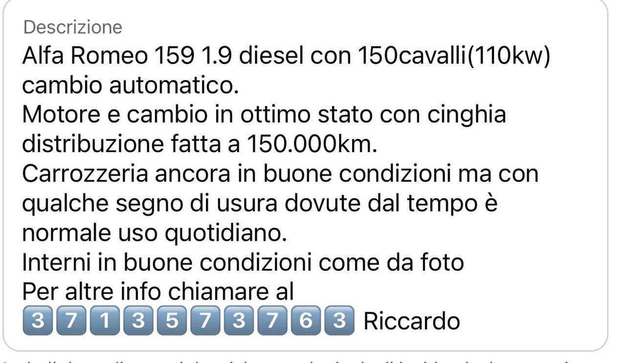 Alfa Romeo 159 1.9 JTDm 16V Sportwagon Progression Q-Tronic