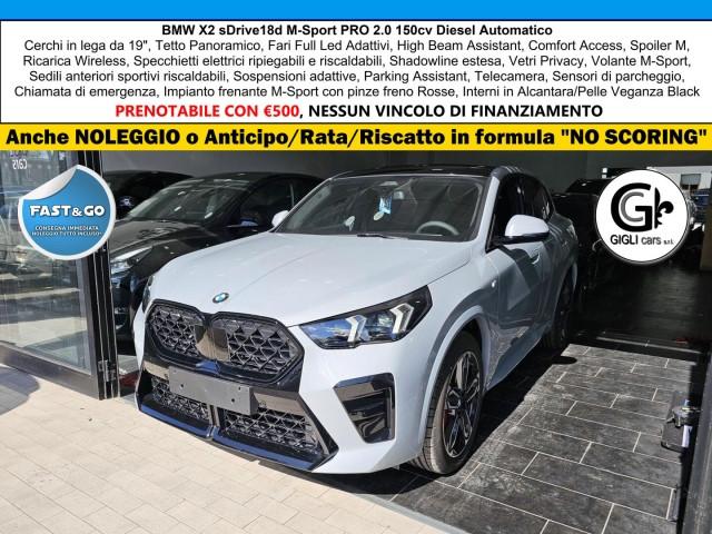 BMW X2 M-Sport PRO Camera Tetto Navi PDC NEW MODEL