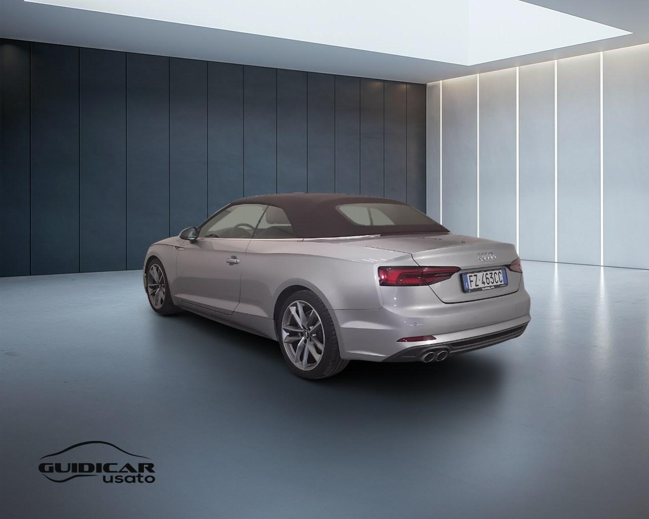 AUDI A5 II 2017 Cabriolet - A5 Cabrio 40 2.0 tdi Business Sport 190cv s-tronic