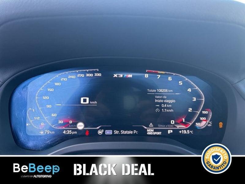 BMW X3 X3M 3.0 COMPETITION 510CV AUTO