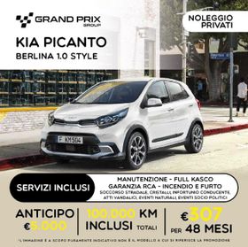 KIA Picanto NOLEGGIO LUNGO TERMINE - 1.0 12V 5 porte Style