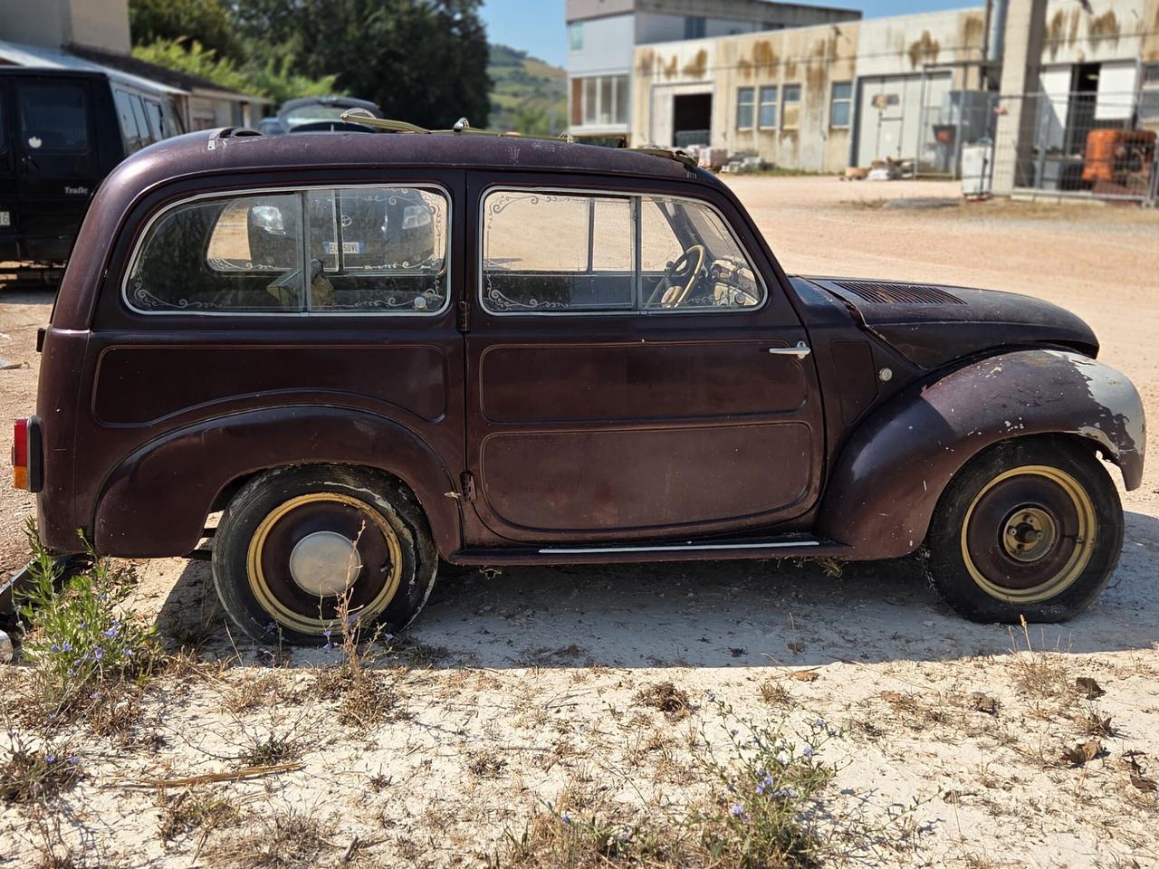 Fiat Topolino 500C BELVEDERE METALLICA -DA RESTAURO-