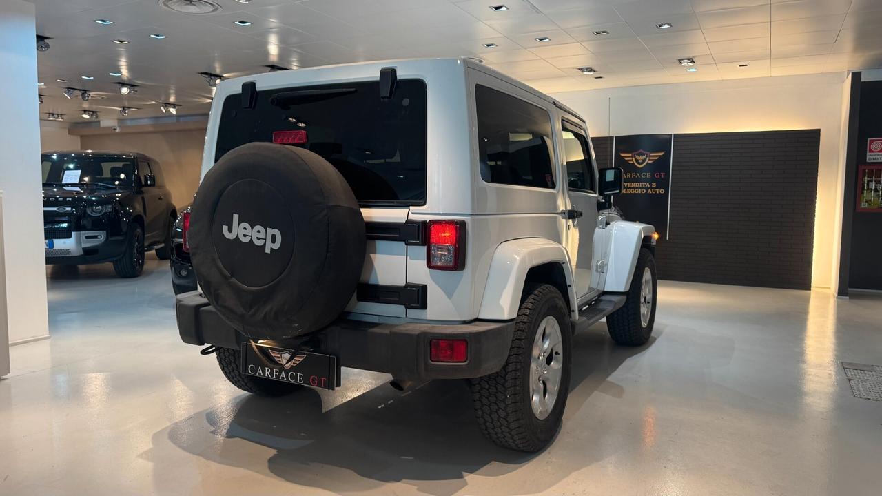 JEEP WRANGLER 2.8 D SAHARA 200CV PASSO CORTO- 2013