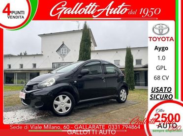 Toyota Aygo 1.0 gpl 68cv