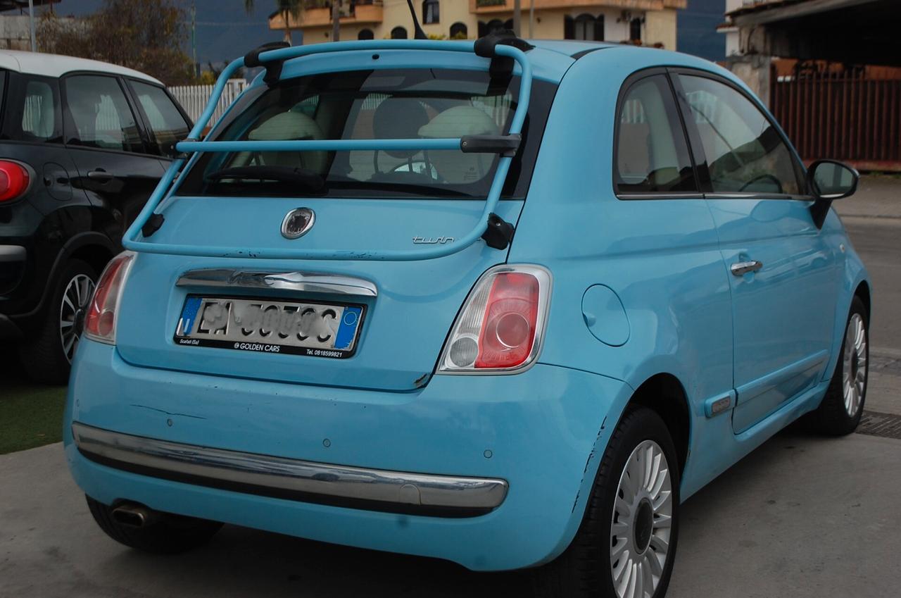 Fiat 500 900 TwinAir Lounge 85CV Uff Italy Lega USB Tetto