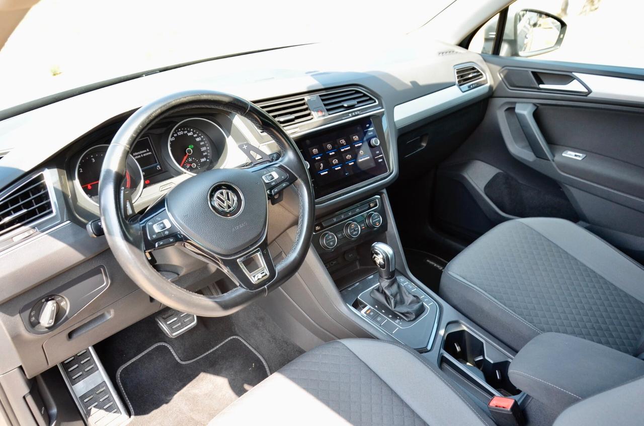 VOLKSWAGEN TIGUAN 2.0 TDI ADVANCED R-LINE 150cv DSG, UFF ITALIANA, EURO 6D, FARI LED, APPLE ANDROID, PERMUTE
