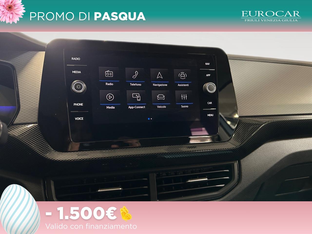 Volkswagen T-Cross 1.0 tsi life 115cv dsg