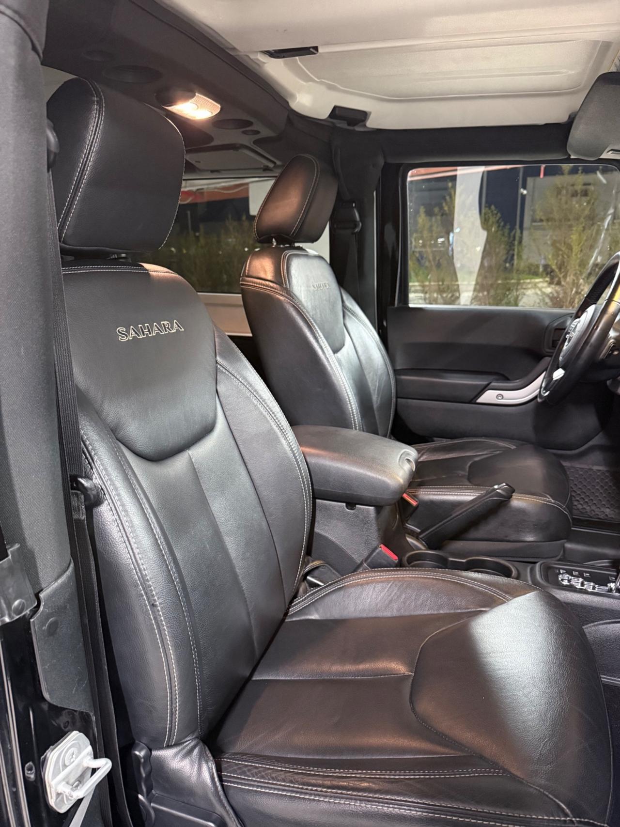 Jeep Wrangler 2.8 CRD 200cv Sahara - GANCIO TRAINO