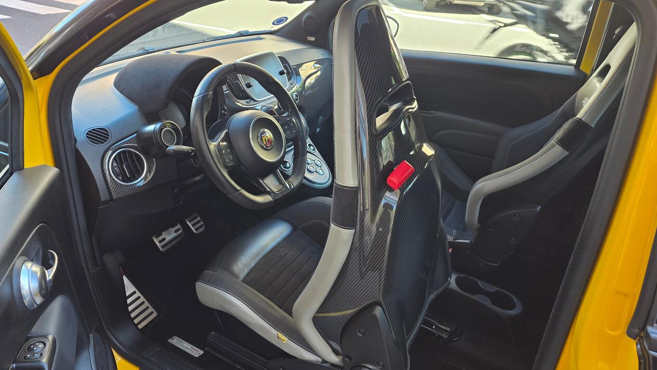 Abarth 595 180 CV Competizione AUTO SABELT CARBONIO GARANZIA
