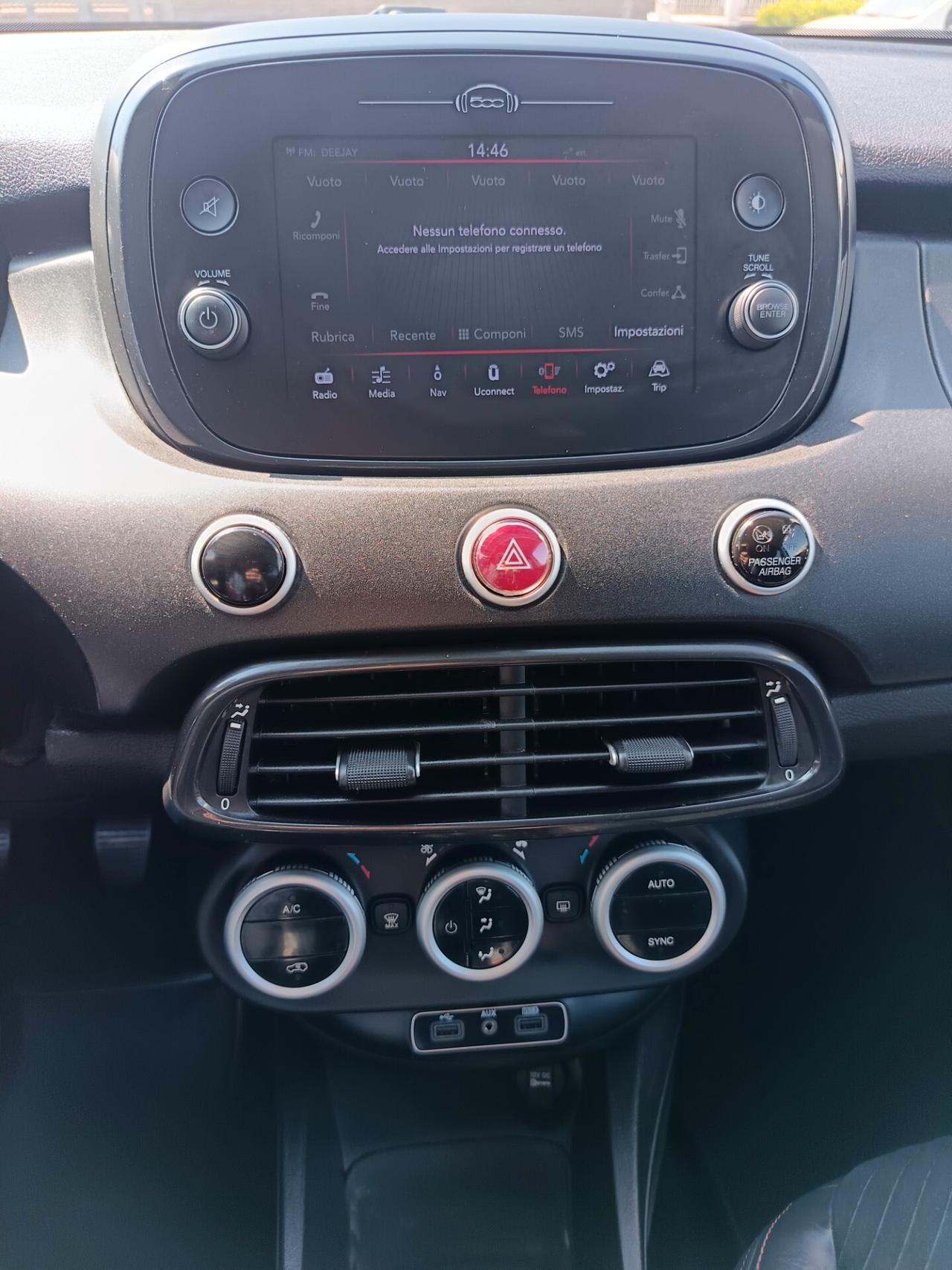 Fiat 500X 1.6 E-Torq 110 CV S-Design City GPL