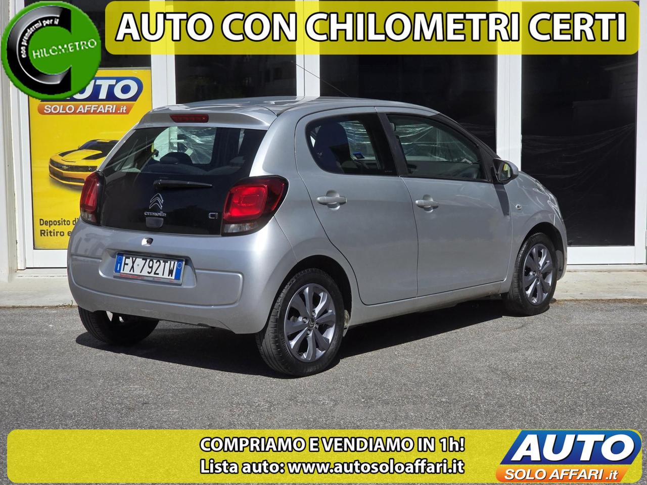 Citroen C1 5 Porte C1 5P 1.0 VTI 72CV EU6C 59.000KM - TASSO ZERO!!