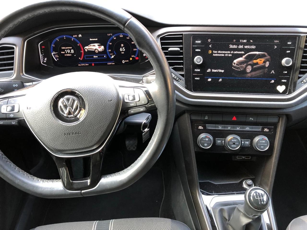 Volkswagen T-Roc 1.0 TSI 115 CV Style BlueMotion Technology