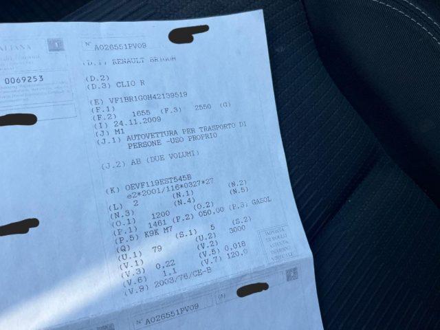 RENAULT Clio 1.5 dCi 70CV 5 porte Confort