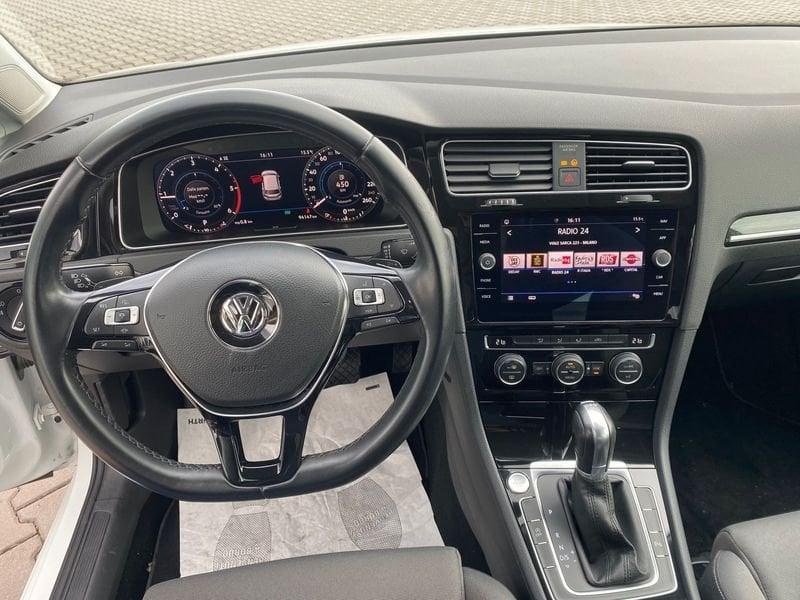 Volkswagen Golf 1.6 TDI 115 CV DSG 5p. Executive Fari full led