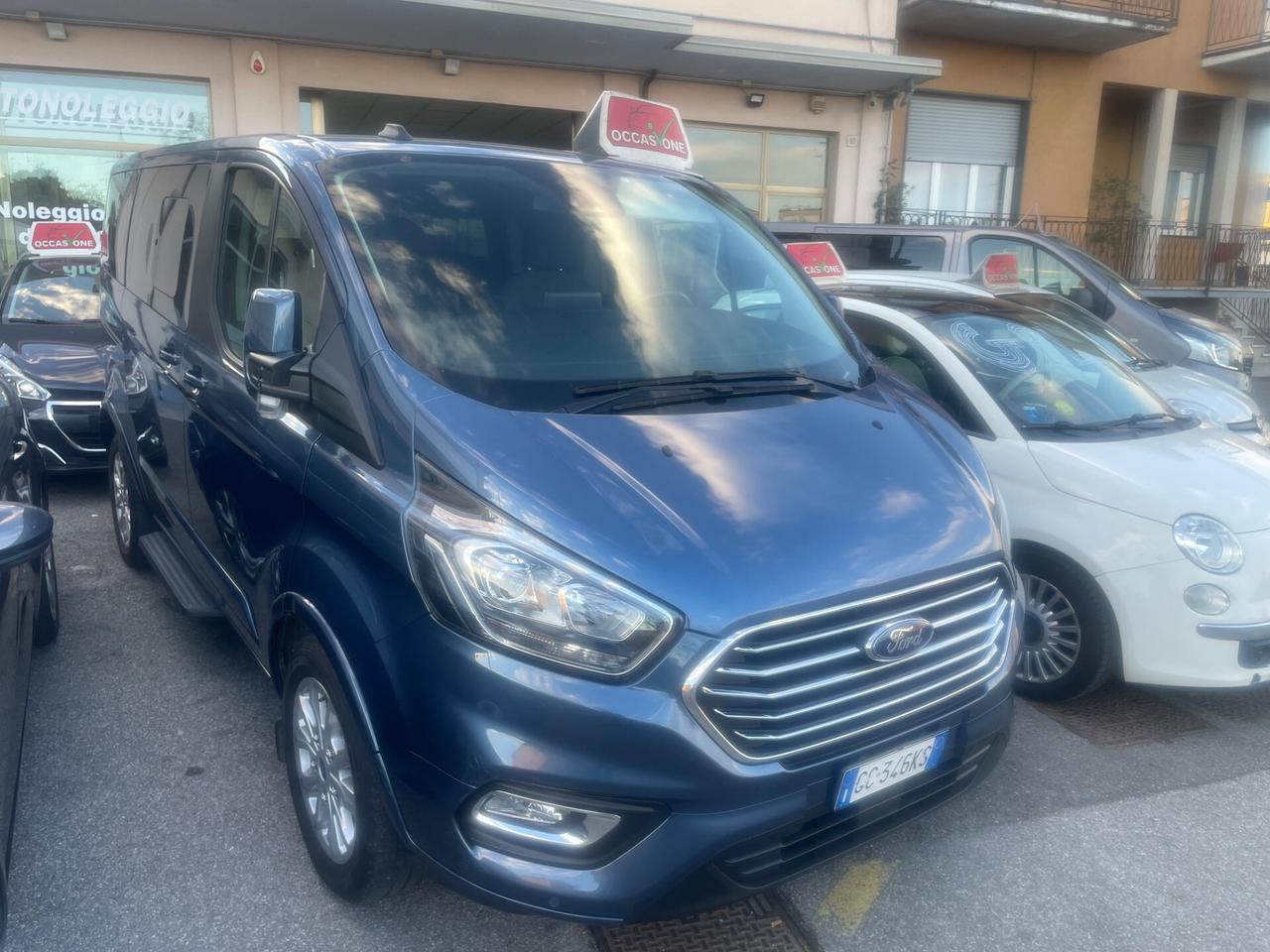 Ford Tourneo Custom Tourneo Custom 320 2.0 EcoBlue 130CV MHEV PC Titanium - Nessun vincolo -