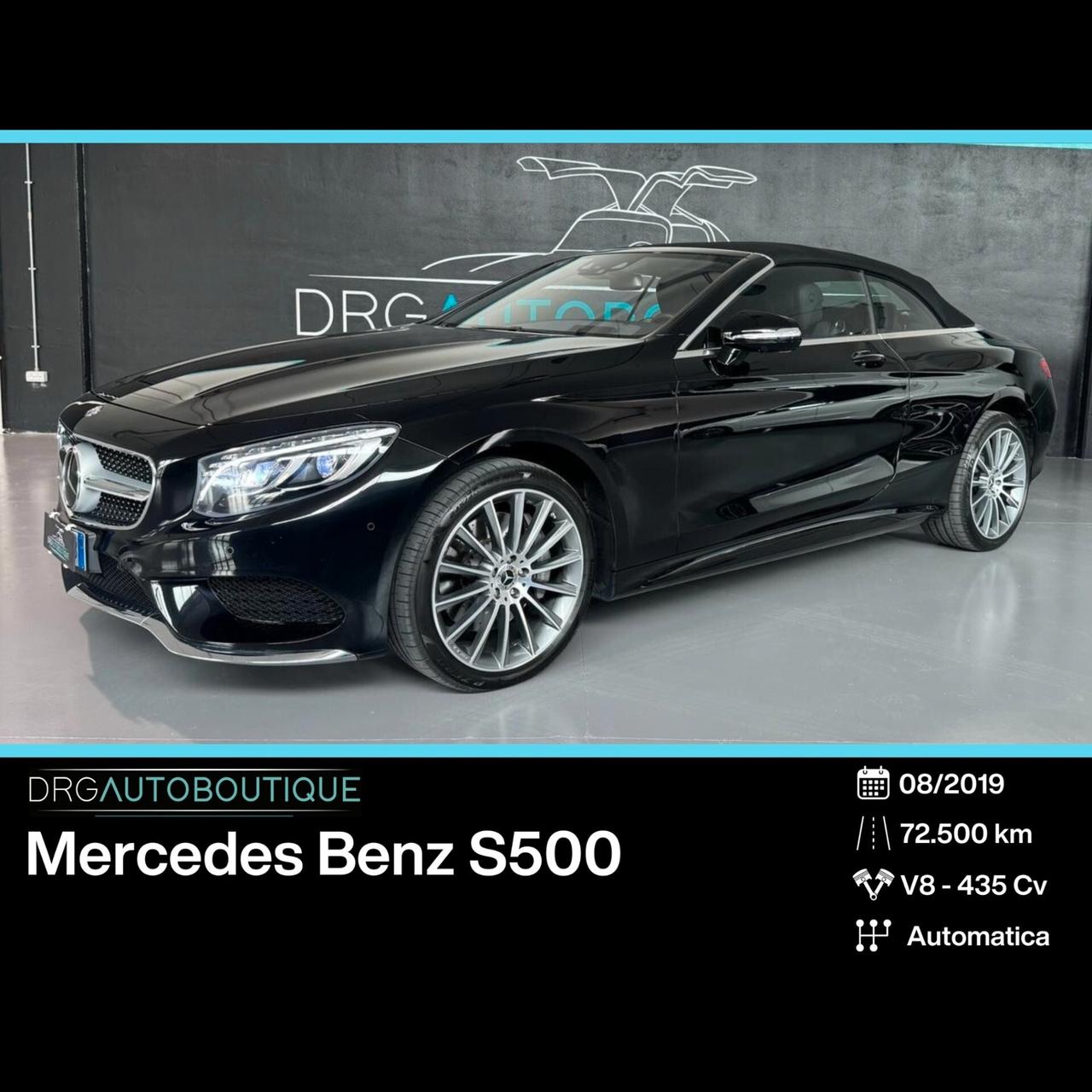 MERCEDES-BENZ CLASSE S500 CABRIO MAXIMUM