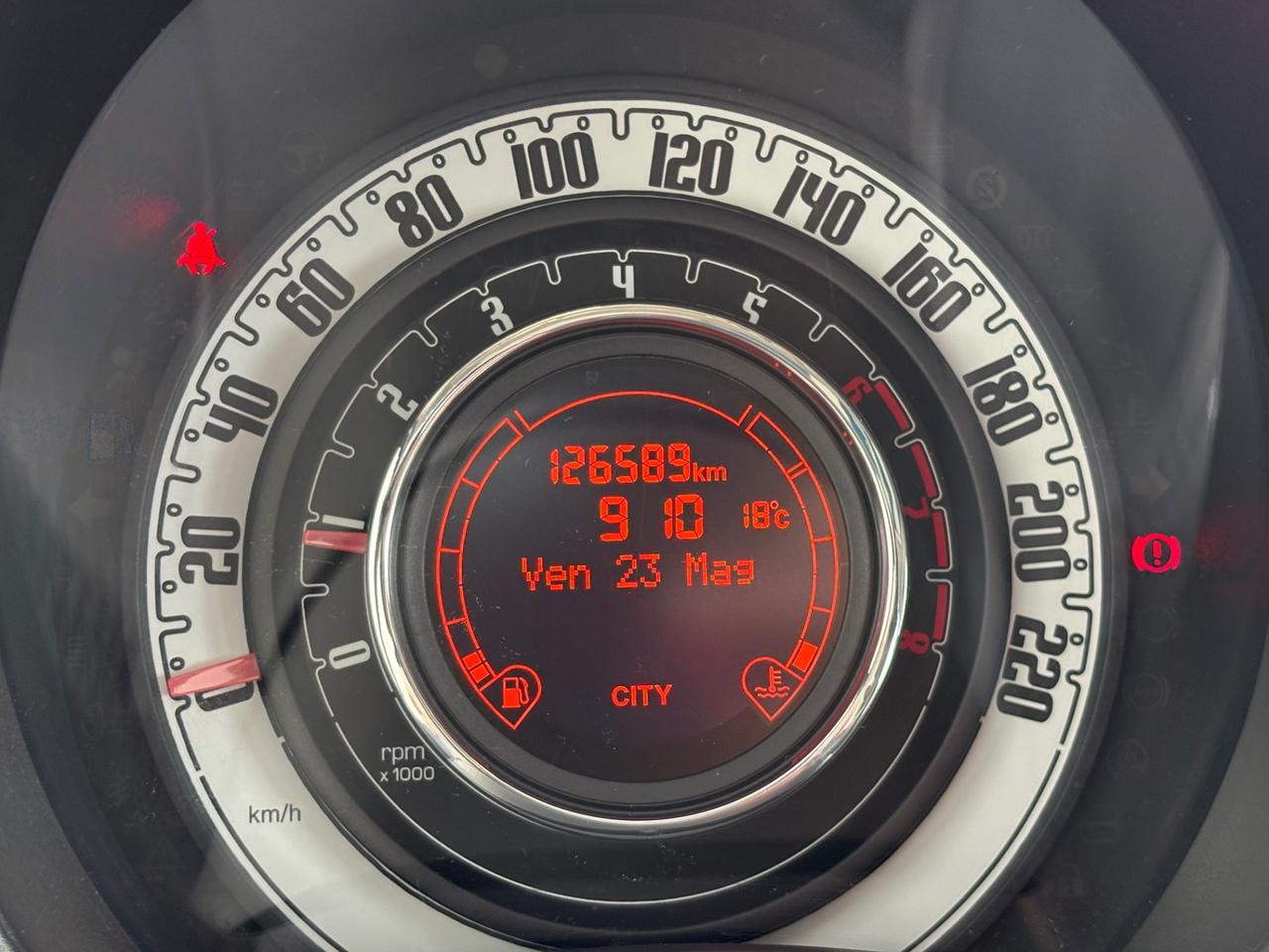Fiat 500 1.2 Lounge 128000km